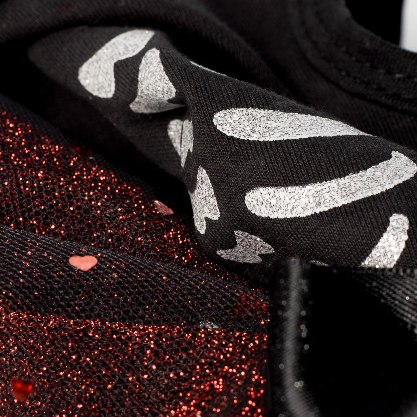 Fitwarm Halloween Skeleton Dog Dress, Funny Dog Halloween Costumes, Doggy Clothes for Small Dogs Girl, Pet Apparel, Black, Red, White, Small