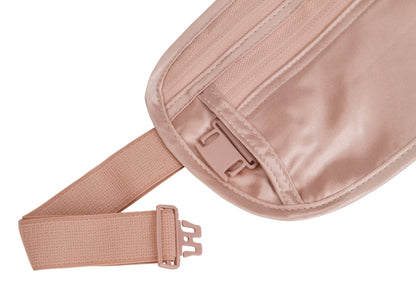 Eagle Creek Silk Undercover Money Belt - Travel Essentials Belt Bag Made with Breathable, Washable Silk, with Sweat-Resistant Coating, Rose