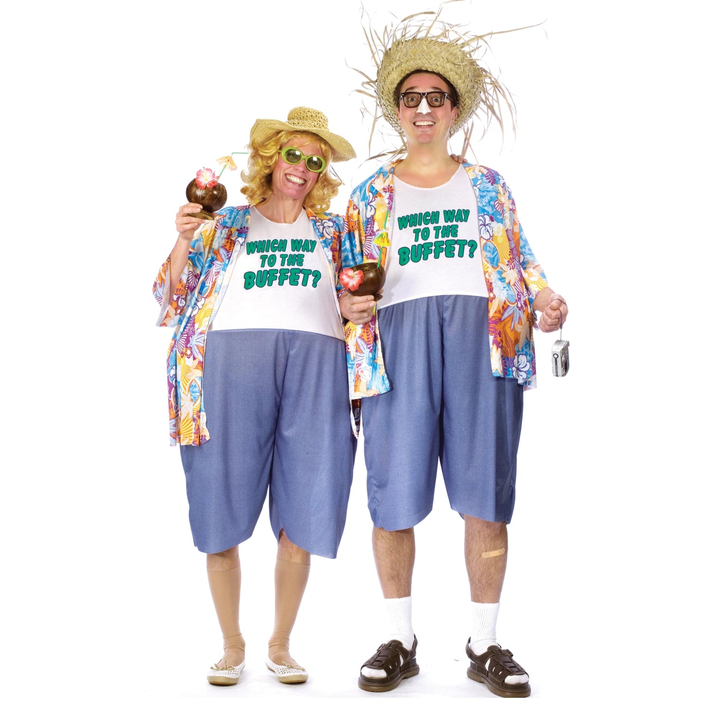 Fun World Men's Tacky Traveler Adult Costume