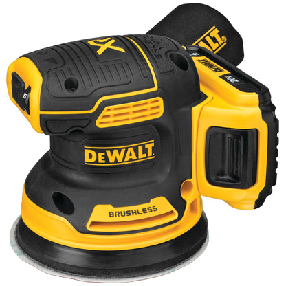 DEWALT 20V MAX Orbital Sander Cordless, 5-Inch Sander Tool, 2.Ah, 8,000-12,000 OPM, Variable Speed Dial, Storage Bag, Battery and Charger Included (DCW210D1)
