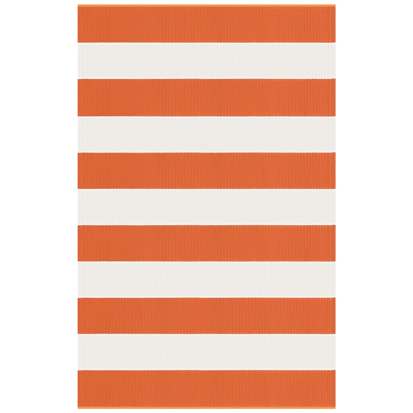 KOZYFLY Striped Rug 27.5x43 Inches Orange and White Halloween Fall Front Door Rug Hand Woven Area Rugs Washable Outdoor Doormats Indoor Entrance Mat for Front Porch Kitchen Entryway Patio Holiday