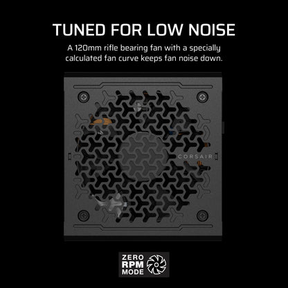 CORSAIR RM750e (2025) Fully Modular Low-Noise ATX Power Supply with 12V-2x6 Cable – ATX 3.1 & PCIe 5.1 Compliant, Cybenetics Gold Efficiency, 105°C-Rated Capacitors, Modern Standby Mode – Black