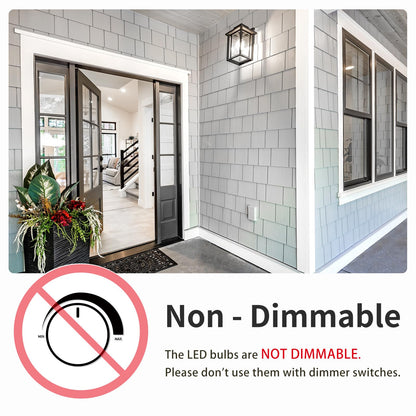 evelor 6-Pack A19 LED Light Bulbs,60 Watt Equivalent Daylight 5000K with E26 Base,Efficient 9W,800 Lumens Non-Dimmable LED Bulbs,15000 Hours, Ideal for Bedroom Living Room