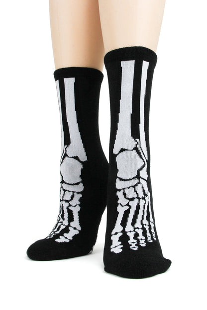 Foot Traffic Bones Slipper Sock