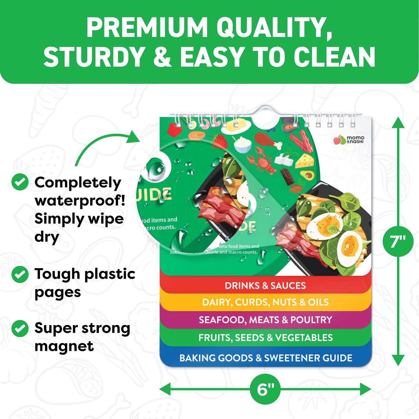 Air Fryer Cheat Sheet Magnets Cooking Guide Booklet - Air Fryer Cookbooks - Air Fryer Liners - Air Fryers Kitchen Gifts Gadgets 2025 and 2026 - Air Fryer Accessories - Air Fryer Cooking Guide