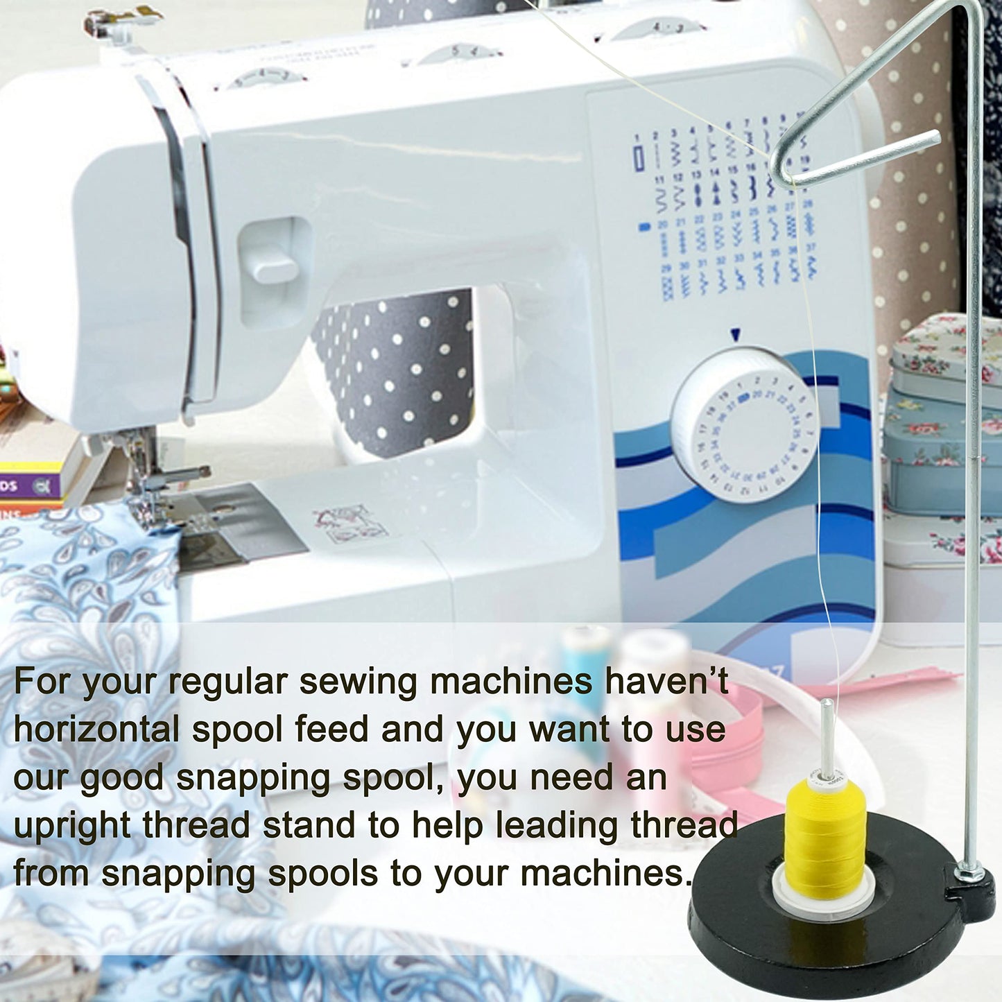 New brothread - 18 Options - Multi-Purpose 100% Mercerized Cotton Threads 50S/3 600M(660Y) Each Spool for Quilting, Serger, Sewing and Embroidery - 24 Basic Colors