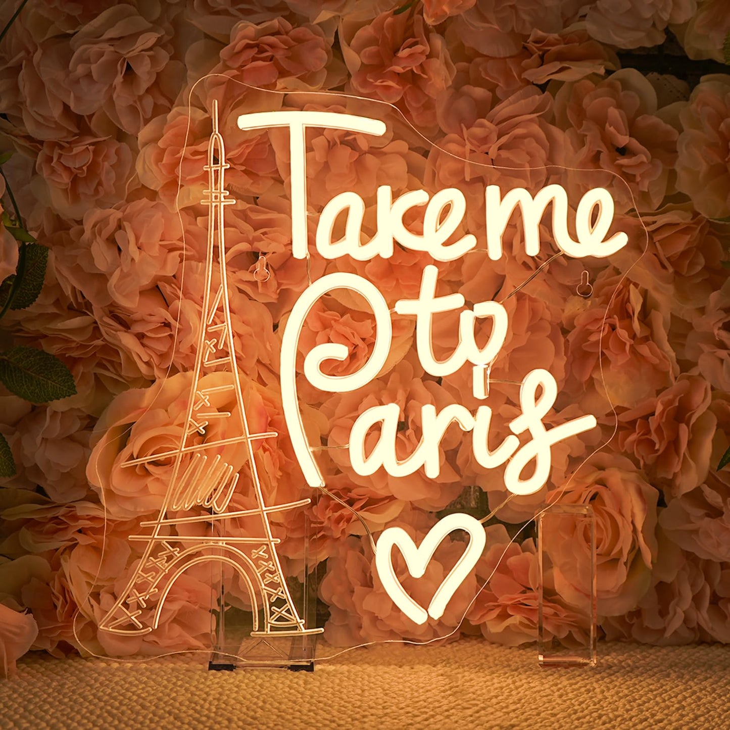 This Must Be The Place Neon Sign Warm White Letter Led Signs for Wall Decor Usb Word Light Up Signs for Bedroom Salon Man Cave Beer Home Bar Wedding Birthday Party Decor Gifts