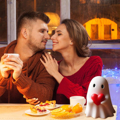 Ghost Figurine Ghost Decor, Funny Ghost Statue Ghost Figurine Ghost Statue Cute Decoration for Gift Props Tabletop Home Decor Best Gifts for Anniversary Weddings New Year