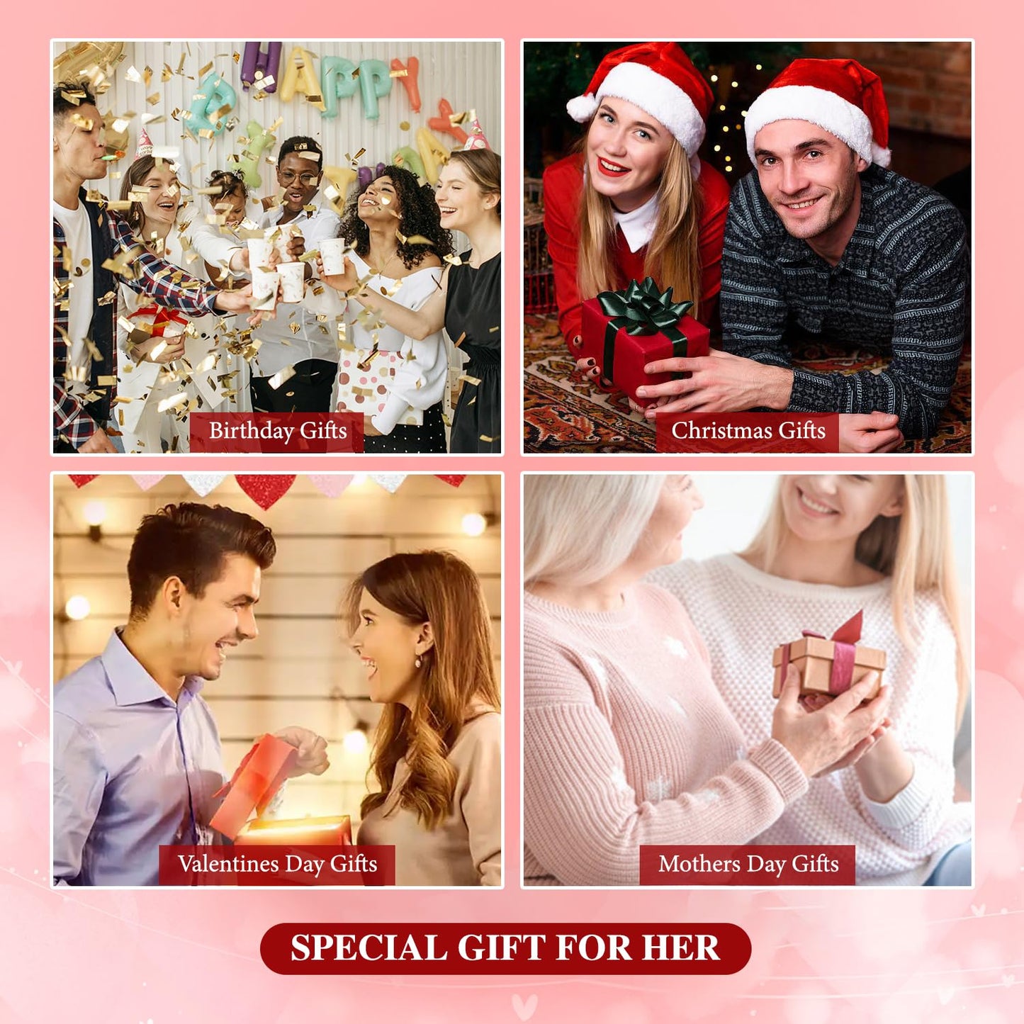 EVER FAITH 925 Sterling Silver Elegant Pave Setting Purple Cubic Zirconia Birthstone Lucky Horseshoe Stud Earrings