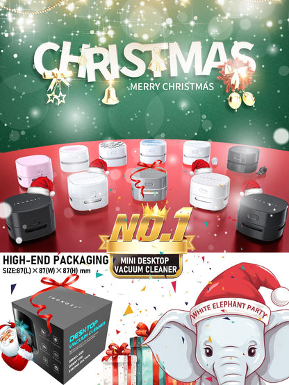 IGOKOTI Desk Vacuum, Mini Vacuum Cleaner, Tabletop Vacuum Cleaners Battery Operated Handheld Design (no Battery Included)