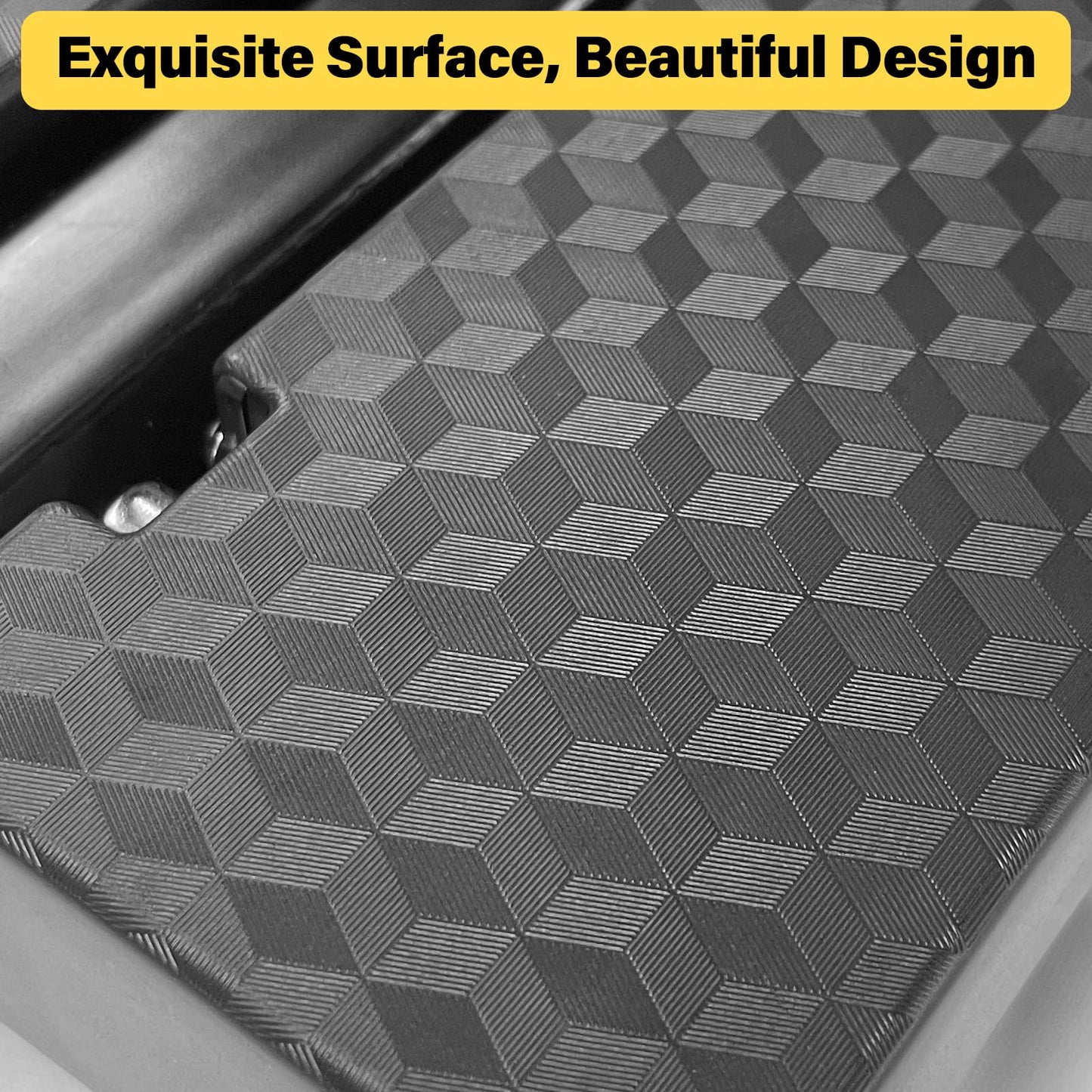 Folding Hand Truck, Dolly Cart with 6 Wheels (2 with Brake) & 2 Elastic Straps, 500 LB Heavy-Duty Trolly Cart for Moving, Luggage, Car Seat, Garden Plant, Camping,26" Max Extendable Plate,Black