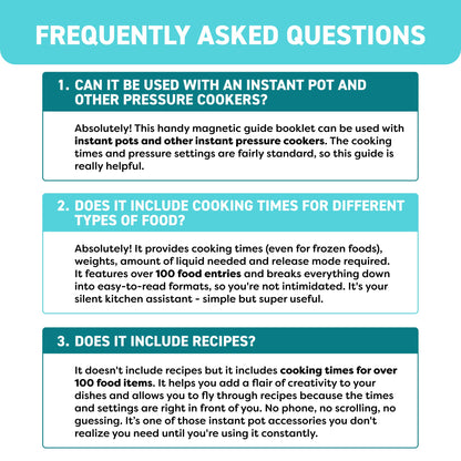 Air Fryer Cheat Sheet Magnets Cooking Guide Booklet - Air Fryer Cookbooks - Air Fryer Liners - Air Fryers Kitchen Gifts Gadgets 2025 and 2026 - Air Fryer Accessories - Air Fryer Cooking Guide