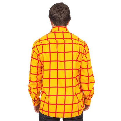 Costume Agent Sheriff Woody Cowboy Costume Shirt - Woody Costume - Adult Halloween Costume for Men & Women - Men's Sheriff Costume - Large-X-Large - Men's Costumes - Woody Costume Adult Man