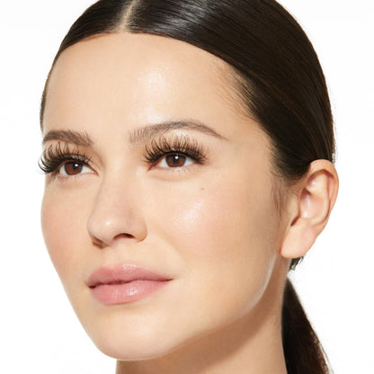 KISS Lash Couture LuXtensions Collection False Eyelashes, Flat Technology, Super Slim Band, Real Extension Fibers, Reusable, Contact Lens Friendly Strip Lashes, Style Royal Silk, 1 Pair (Pack of 2)