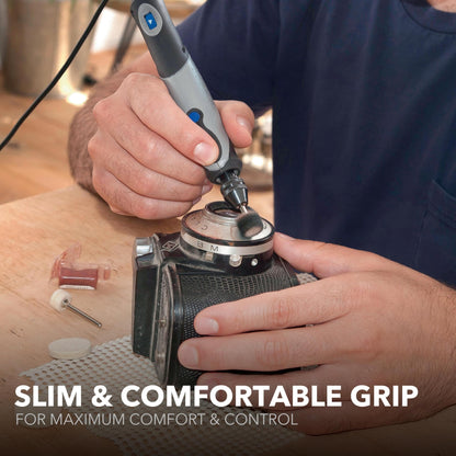 Dremel 2050-15 Stylo+ Versatile Craft Rotary Tool, Wood Carving Detail Tool, Perfect for Pumpkin Carving, Glass Etching, Leather Burnishing, Jewelry Making, and Polishing