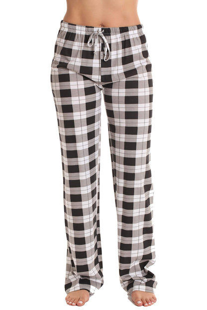 Just Love Women Pajama Pants Sleepwear 6324-BLK-10018-M