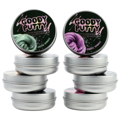 Dazzle Putty Toy Goody Putty Mini Tins 8 Pack