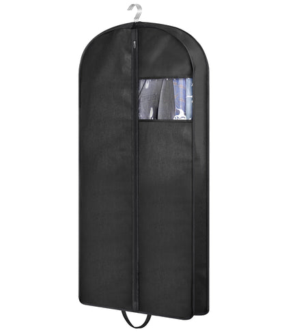 KIMBORA 43" Garment Bag for Travel, Gusseted Suit Bags for Men With Handle Garment Bags for Hanging Clothes Storage Suit Cover for Coats, Jackets, Shirts