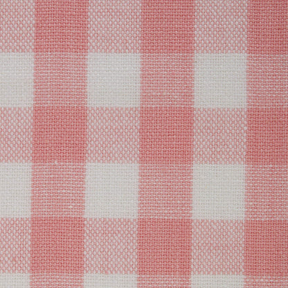 DII Gingham Check Tabletop Collection, Pink, Placemat Set