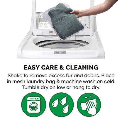 Furhaven Medium Dog Hat, Washable & Cozy - Plush Faux Fur Flex-Fit Black Bat Dog Hat Costume - Black, Medium