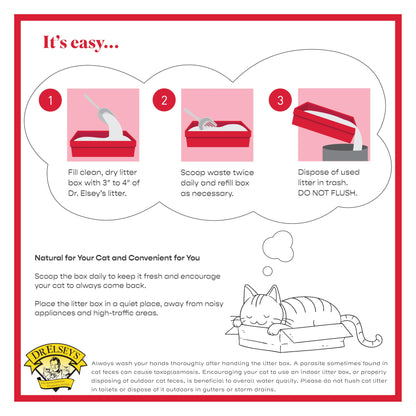 Dr. Elsey's® Cat Attract® Clumping Clay Cat Litter 18-lb. Bag