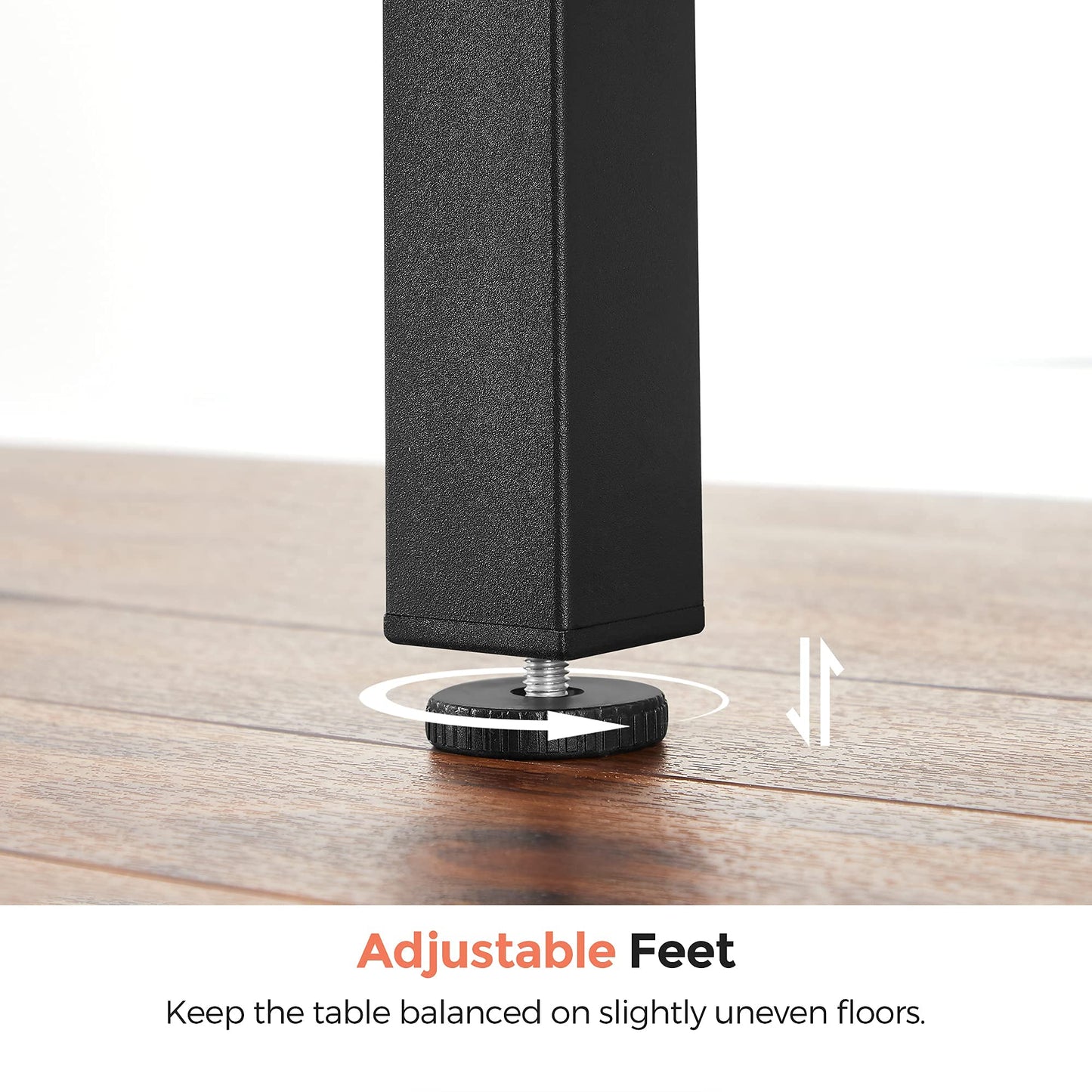 VASAGLE Folding Dining Table, Drop Leaf Extendable, for Small Spaces, Seats 2-4 People, Industrial, 33.3 x 30.7 x 30 Inches,Brown