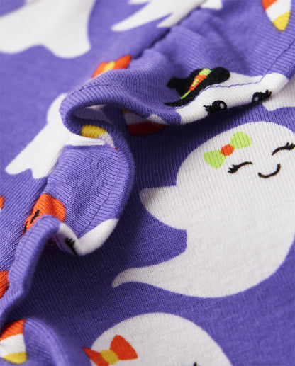 Gymboree,and Toddler Flutter Sleeve Dress,Halloween Ghost,12-18 Months