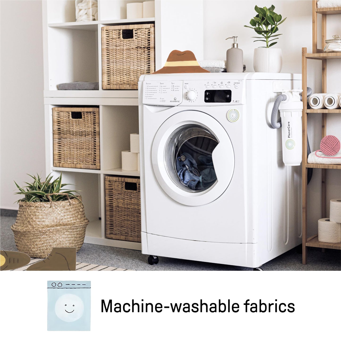 Ingenuity InLighten 5-Speed Baby Swing - Swivel Infant Seat, 5 Point Safety Harness, Nature Sounds, Lights - Van Elephant