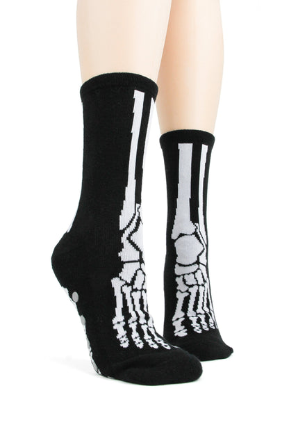 Foot Traffic Bones Slipper Sock