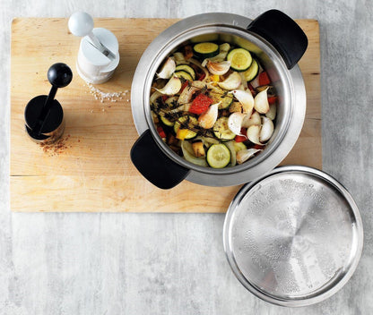 Kuhn Rikon Adjustable Ratchet Grinder with Ceramic Mechanism for Salt, Pepper and Spices, 8.5 x 2.25 inches, Black