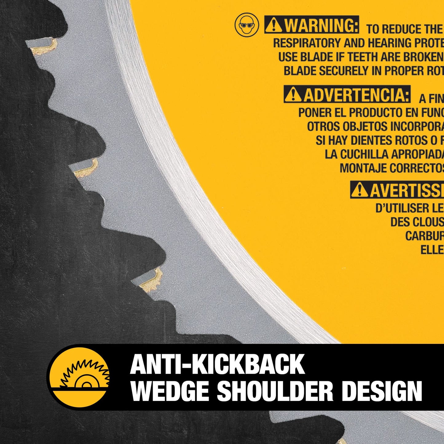 DEWALT 10-Inch Miter Saw Blades/Table Saw Blades, 2-Blade Combo, 60-Tooth & 32-Tooth Pack (DW3106P5)