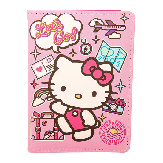 Hello Kitty Passport Holder for Travel Official License, Cute Passport Cover, Sanrio Gifts