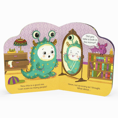 Funny Little Ghost - Halloween Ghost-Shaped Board Book