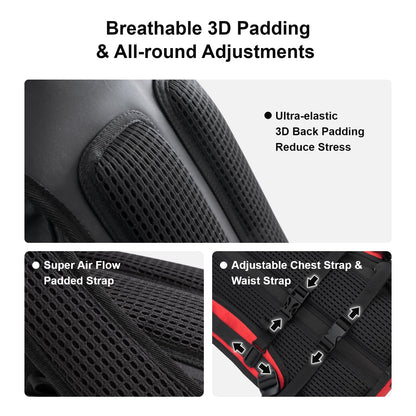 EVERFUN Hydration Backpack 18L Hiking Water Backpack with 3L Water Bladder, Women Men Hydration Pack Insulated Daypack Lightweight Hydropack with Rain Cover for Hiking, Cycling, Running, Festivals