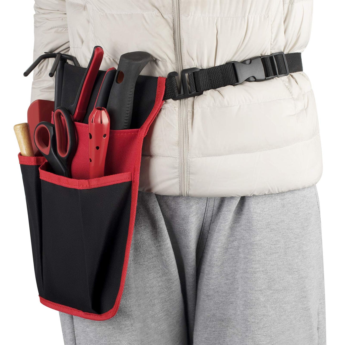 Garden Kneeler and Seat--Folding Garden Stool, Gardening Bench Supplies, Heavy Duty Kneeler with 2 Ex-Large Pouches, EVA Foam Thick Pad, Detachable Belt--Gardening Gift for Women Men Gardener Lovers