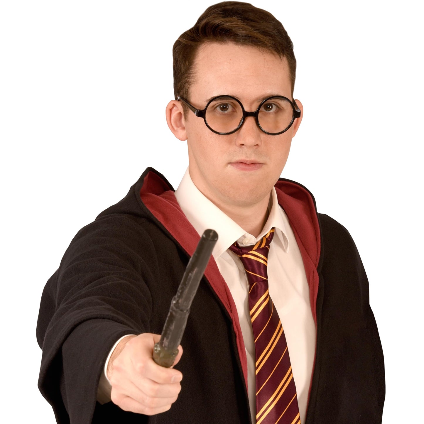 Kangaroo Wizard Costume for Kids and Adults - Wizard and Witch Tie Kids and Adults with glasses Spectacles - Men and Women Accessories for Halloween and Dress Up Apparel