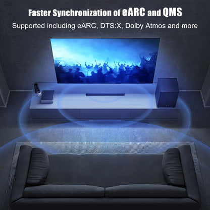 8K HDMI 2.1 Cables 6FT 5-Pack, High Speed HDMI Gaming Monitor Cable for PS5 TV-8K ARC&eARC HDMI Cord-165/180/240Hz, HDCP2.3, 3D/HDR10 for Soundbar, PS5, PS4, TV, Xbox, Roku, Cinema, Computer, Monitor