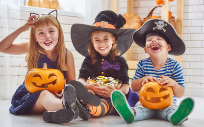 Halloween Candy - Hard Candy Mix Individually Wrapped Bulk 1 LB Bag - Small Hard Candies - Candy Corn, Pumpkin, Ghost, Eyeball, Witch Hat, Spider - Unique and Spooky Candy - Great for Trick or Treat Candy Bags - Office Candy - Approx 118 Pieces - 6 Flavor