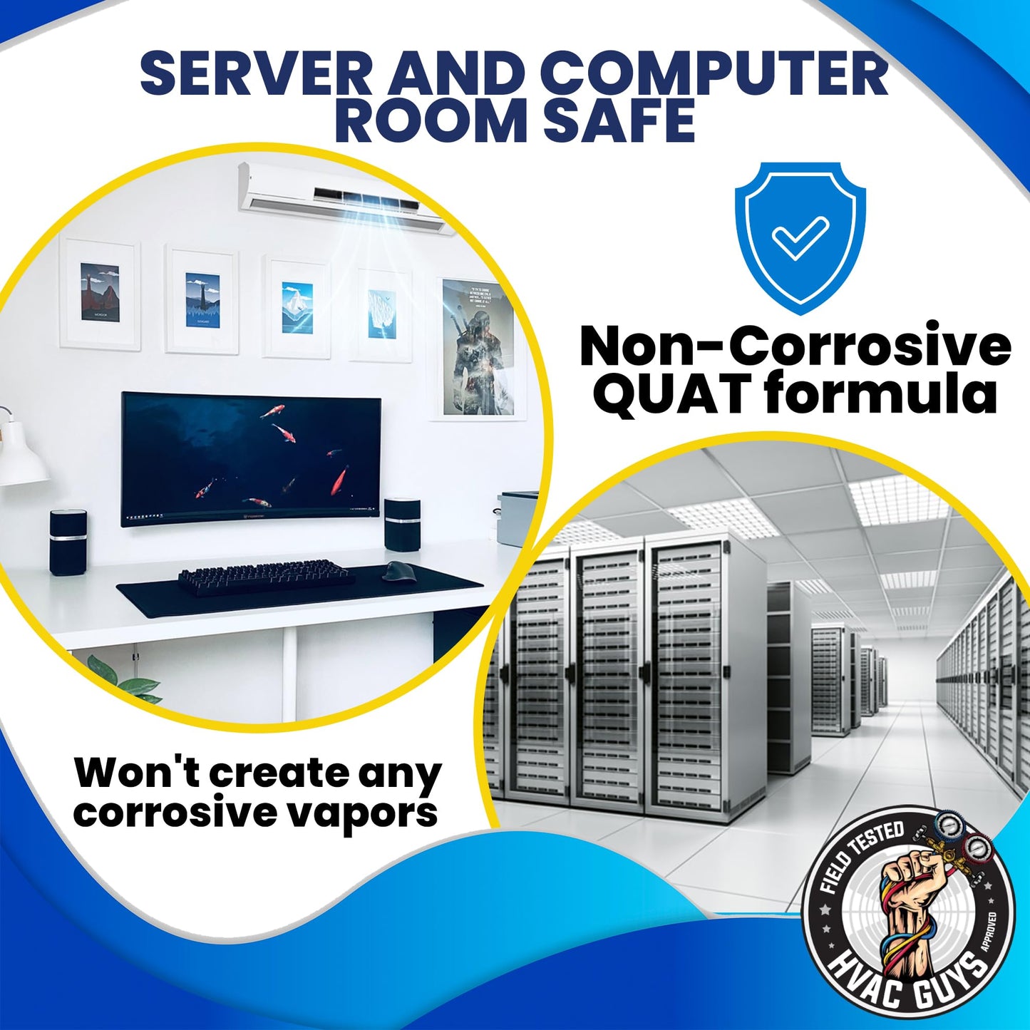 HVAC GUYS – Flow Treat Tabs - 2400 Tablets | AC Drain Line Cleaner | Prevents Odors, Keeps HVAC Drain Pan Clean, Prevents Overflow | One Tablet Lasts up to 4 Weeks