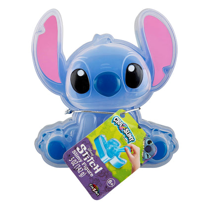 CRA-Z-Slimy Stitch Slime Toy- Glossy, Stretchy, Super Soft, Smooth Blue Stitch Slime with Stitch Shaped Confetti Mix-Ins for Boys and Girls, Lilo and Stitch Kids Toy Gift
