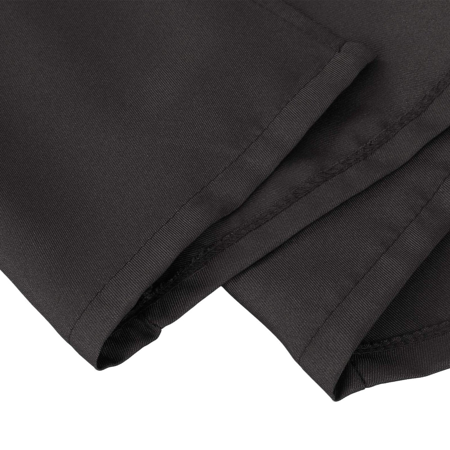 Jila Men Tunic Hooded Robe Cloak Knight Gothic Fancy Dress Halloween Masquerade Cosplay Costume Cape (XL, Adult Black)