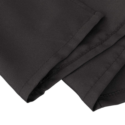 Jila Men Tunic Hooded Robe Cloak Knight Gothic Fancy Dress Halloween Masquerade Cosplay Costume Cape (XL, Adult Black)