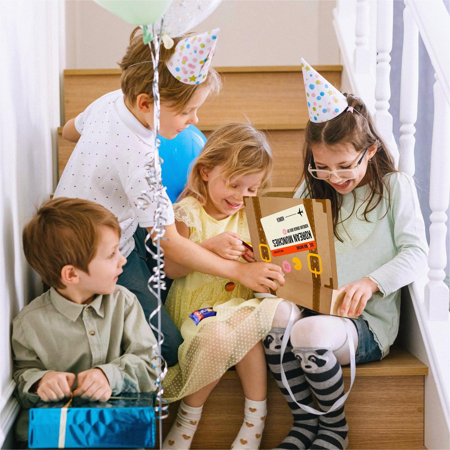 Korean Snack Box 38 Count - Variety of Individually Wrapped Korean Snacks with Chips, Sweets and Tteokbokki for Kids, Children, College Students and Adults. Gift Box for K-Food Lovers - Journey of Korea