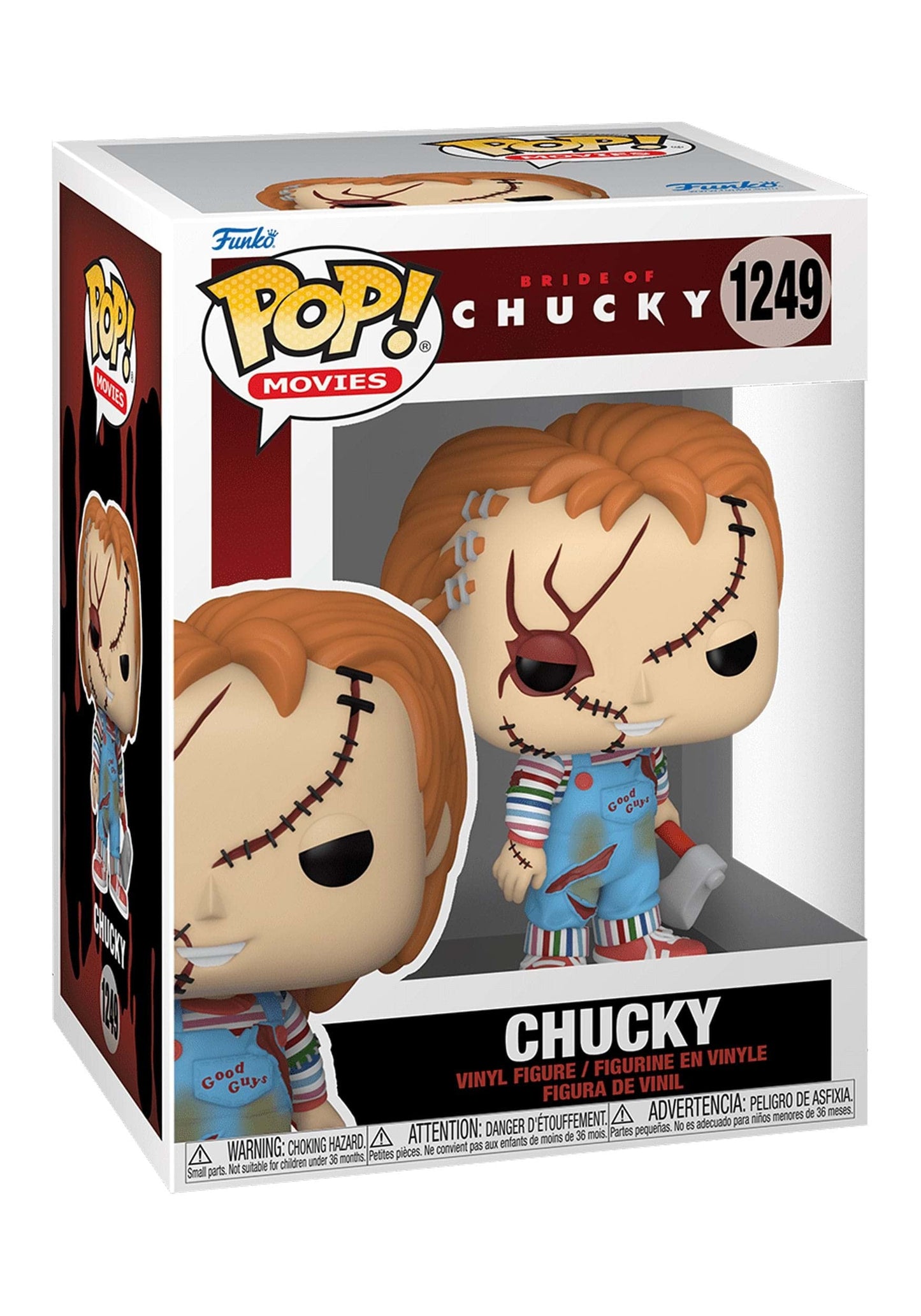 Funko Pop Movies: Bride of Chucky - Chucky - Collectable Vinyl Figure - Gift Idea - Official Merchandise - Toys for Kids & Adults - Horror Fans - Model Figure for Collectors and Display