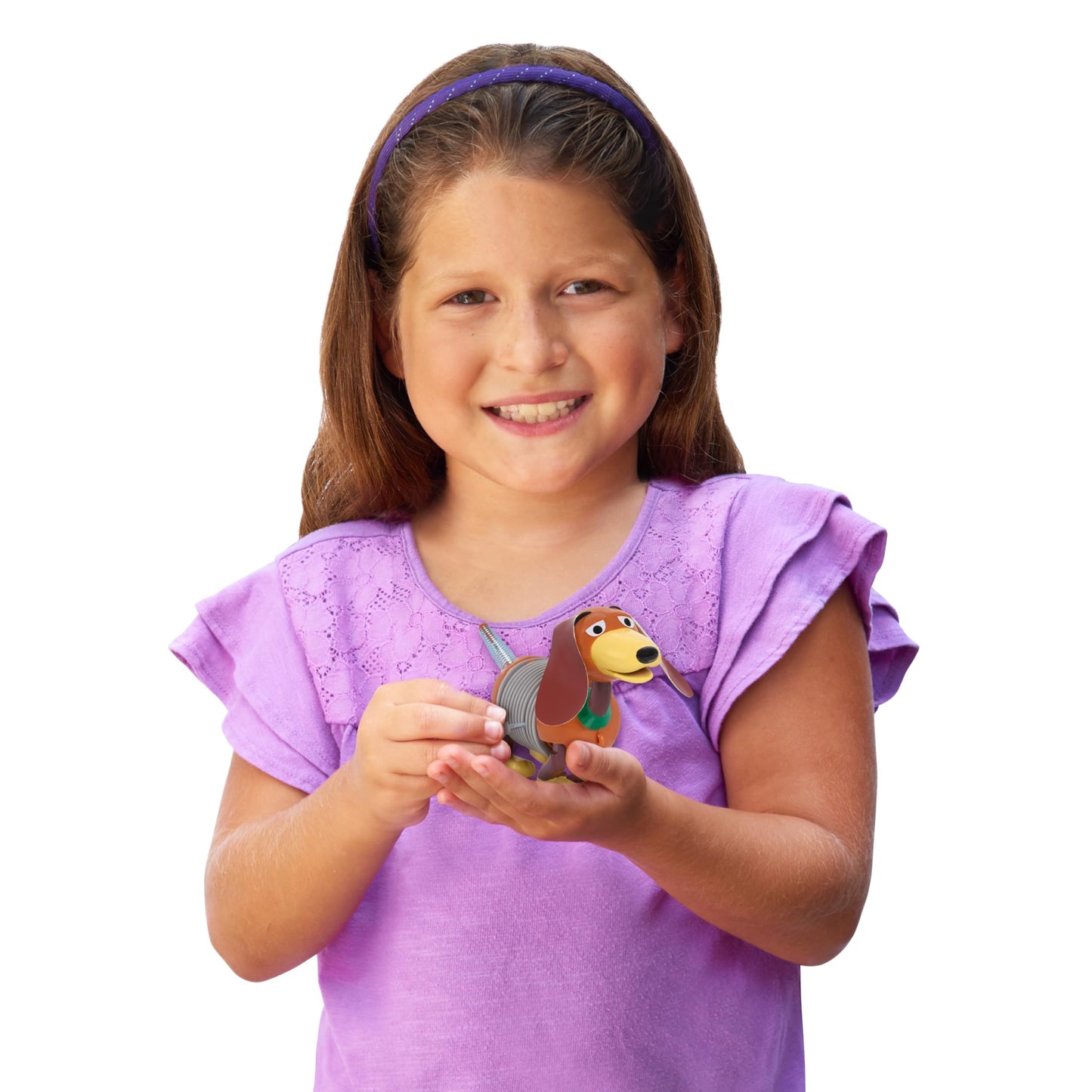 Disney•Pixar's Toy Story Slinky Dog Wind-Up Toy, Slinky Dog from Toy Story, Fidget Toy, Kids Toys for Ages 3 Up by Just Play