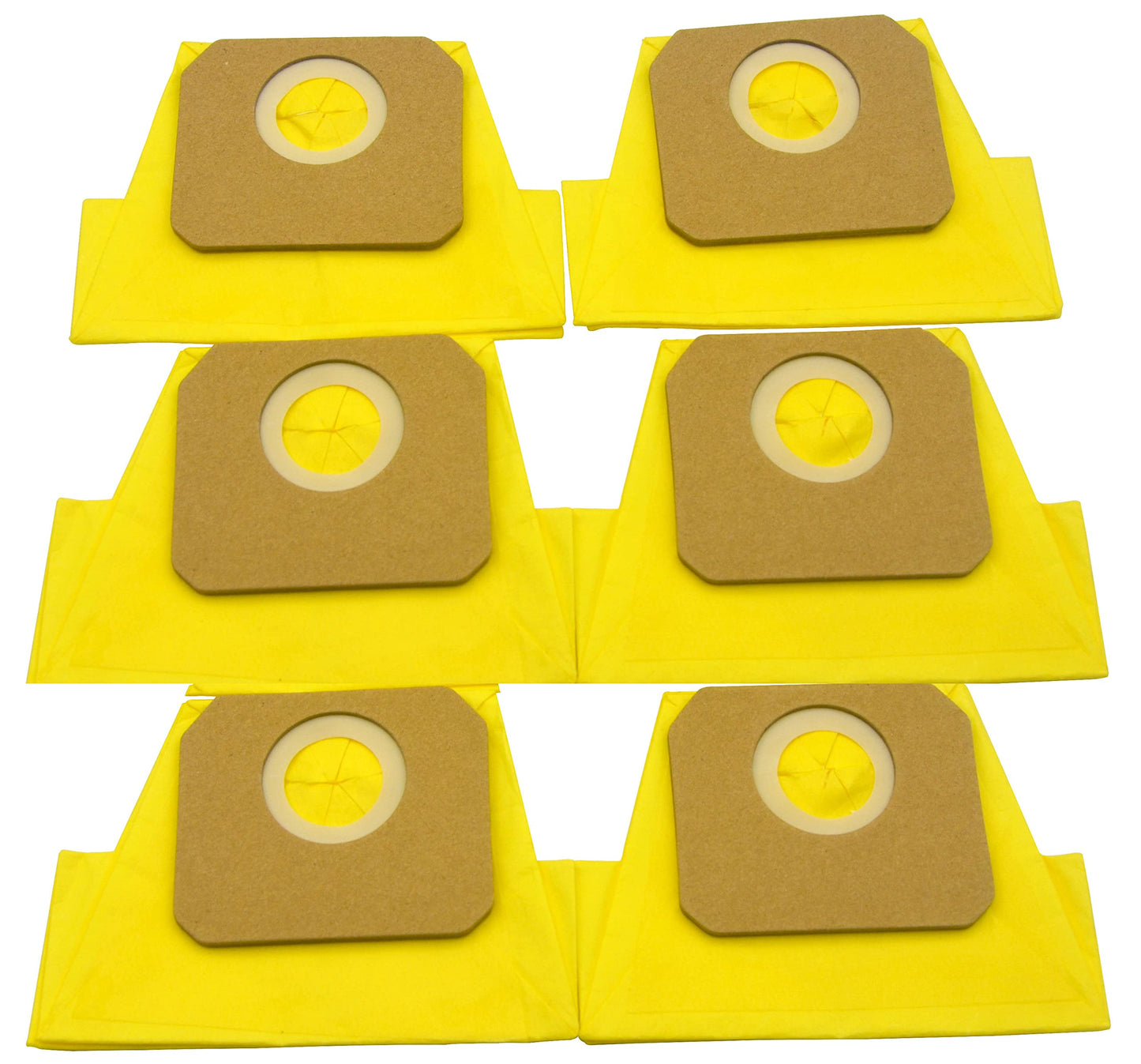 KENSHIRE 6 pack car filter bag compatible for Odyssey car vacuum bags part 2940380 & 84909-TK8-A01 with built in car vacuum cleaner replacement for Honda bags