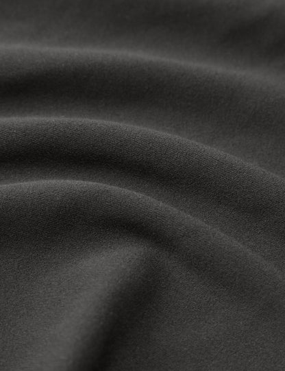 CRZ YOGA Womens Butterluxe Double Lined Workout Tank Tops Scoop Neck Racerback Cropped Casual Sleeveless Shirt Black Small