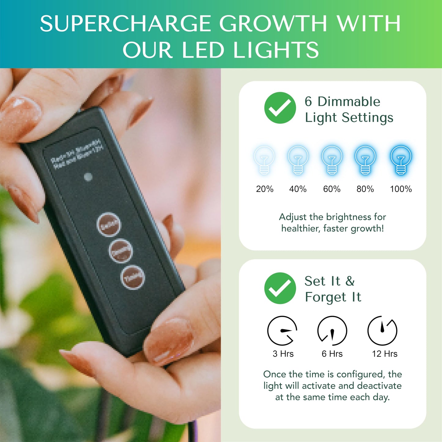 GROWFRIEND Upgraded Seed Starter Tray with Grow Lights and Heat Mat, 3-in-1 Soil Meter, & Sticky Gnat Traps, 40-Cell Seed Growing Tray, Germination & Plant Propagation Station for Indoor Plants