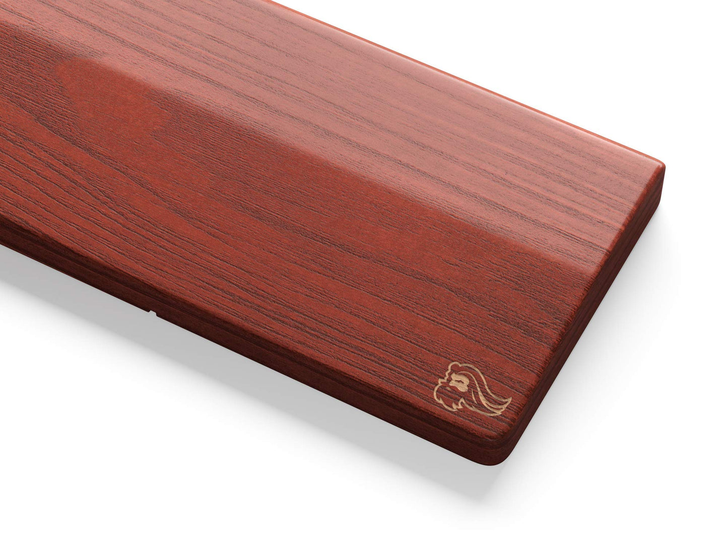 Glorious Gaming Wooden Wrist Rest - Full Standard Size - Brown - Mechanical Keyboard, Wood Ergonomic Palm Rest| 17.5x4 inches/19mm Thick (GV-100-BROWN)