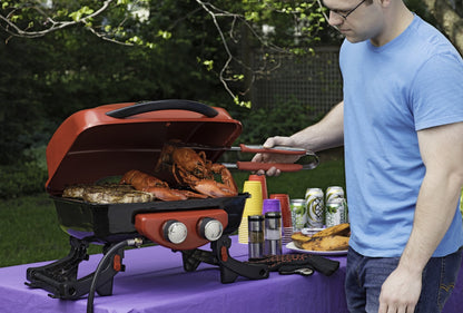 Cuisinart CGS-134 Grilling Tool Set with Grill Glove, Red (3-Piece)